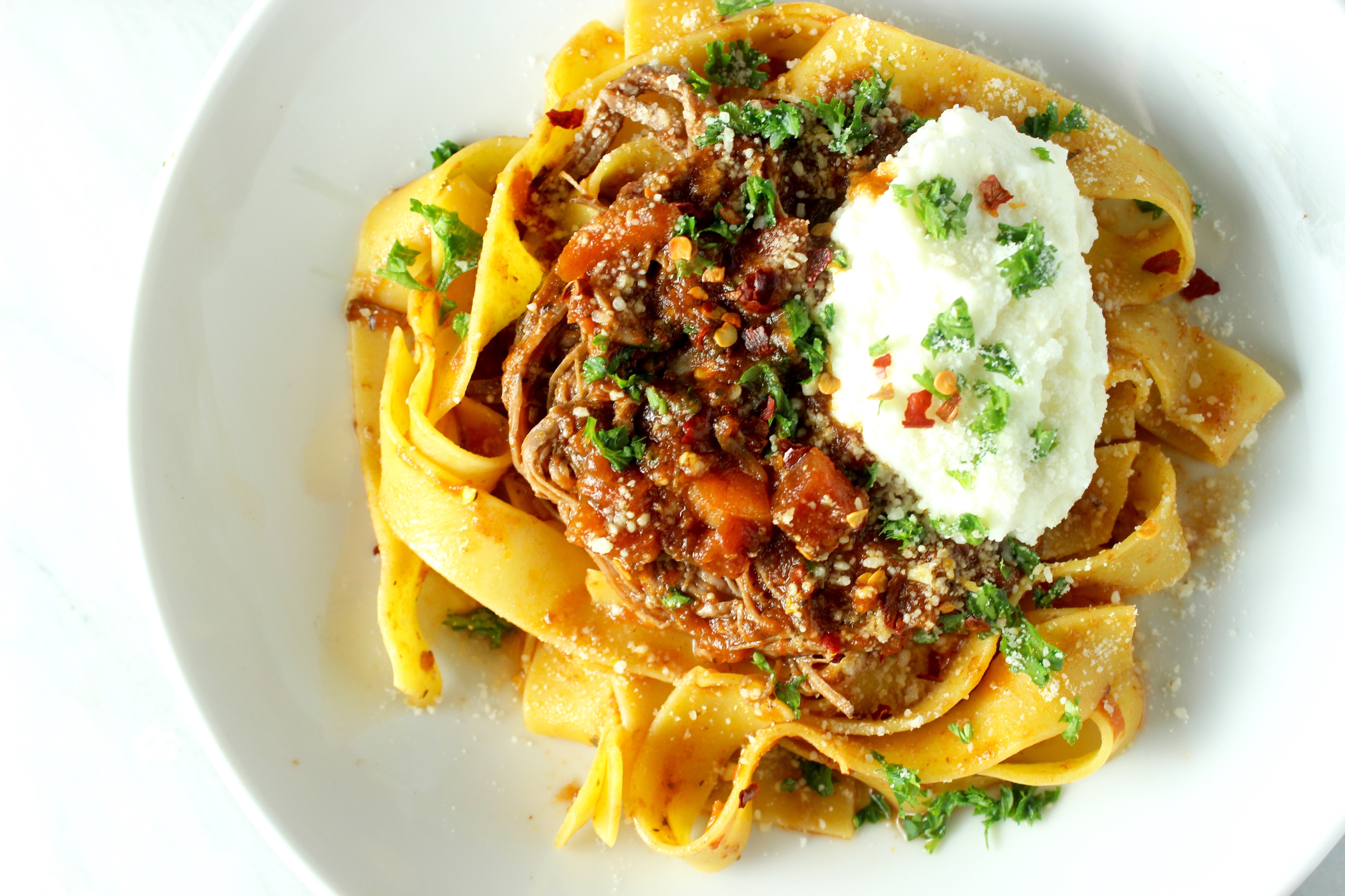 Slow Cooker Beef Ragu with Pappardelle The Richmond avenue