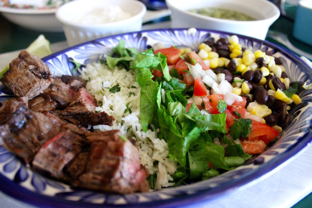 Flank Steak Burrito Bowl The Richmond avenue