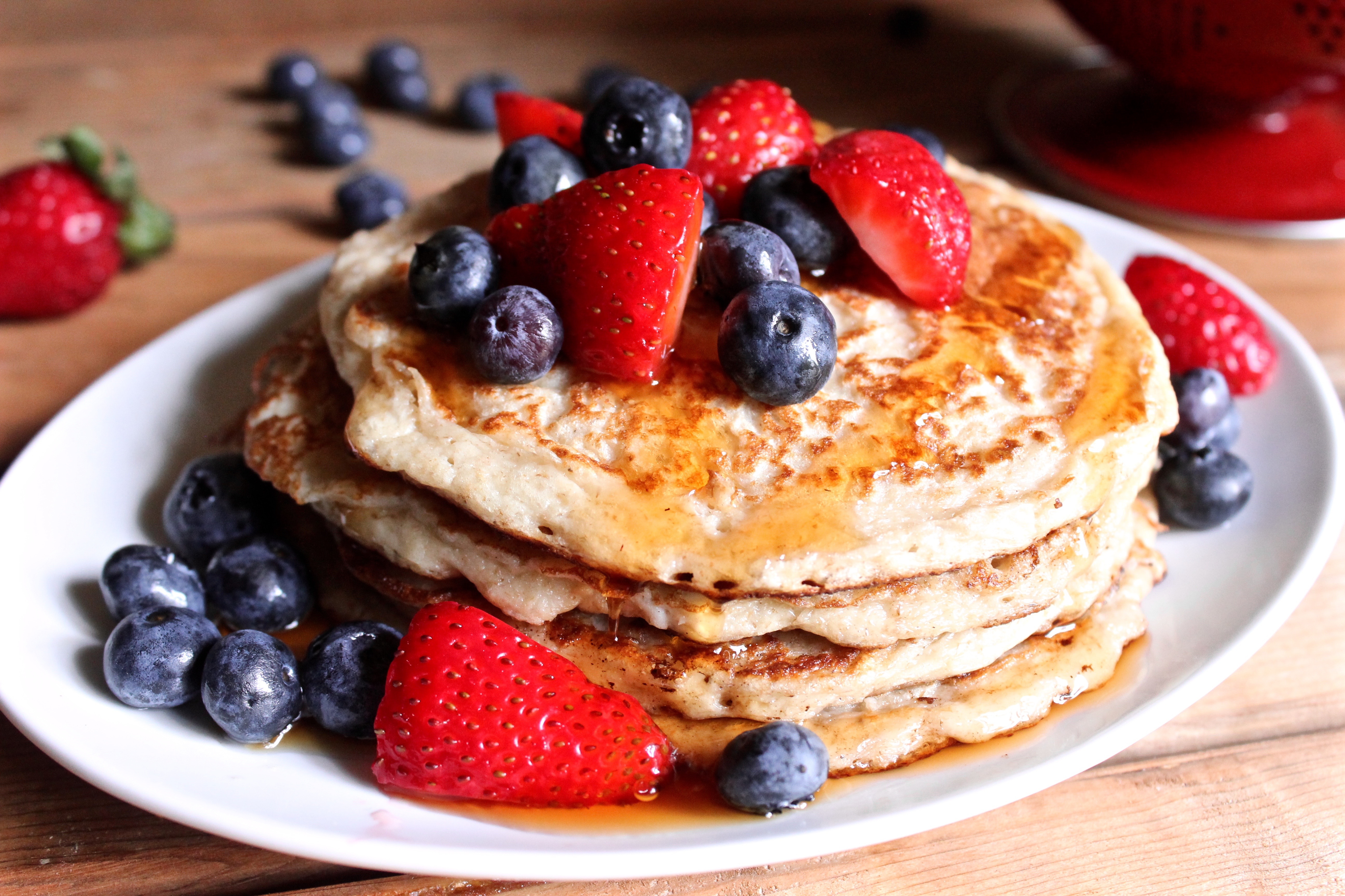 Oatmeal Cottage Cheese Pancakes - The Richmond Avenue