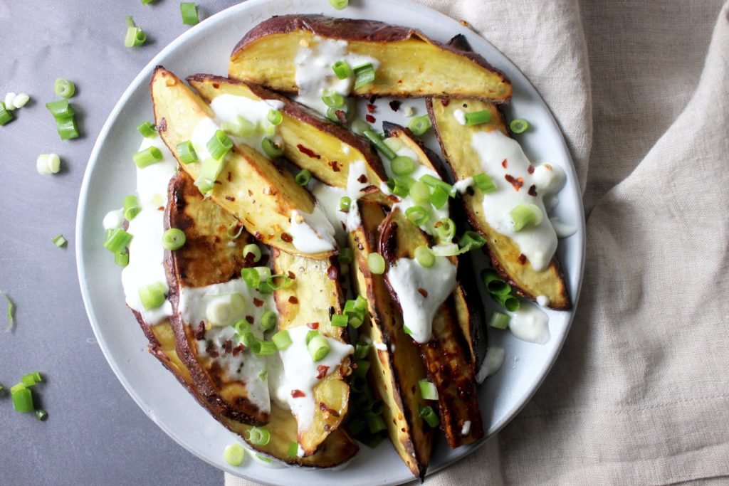 Roasted Yams with Honey, Espelette, and Lime Yogurt The Richmond avenue